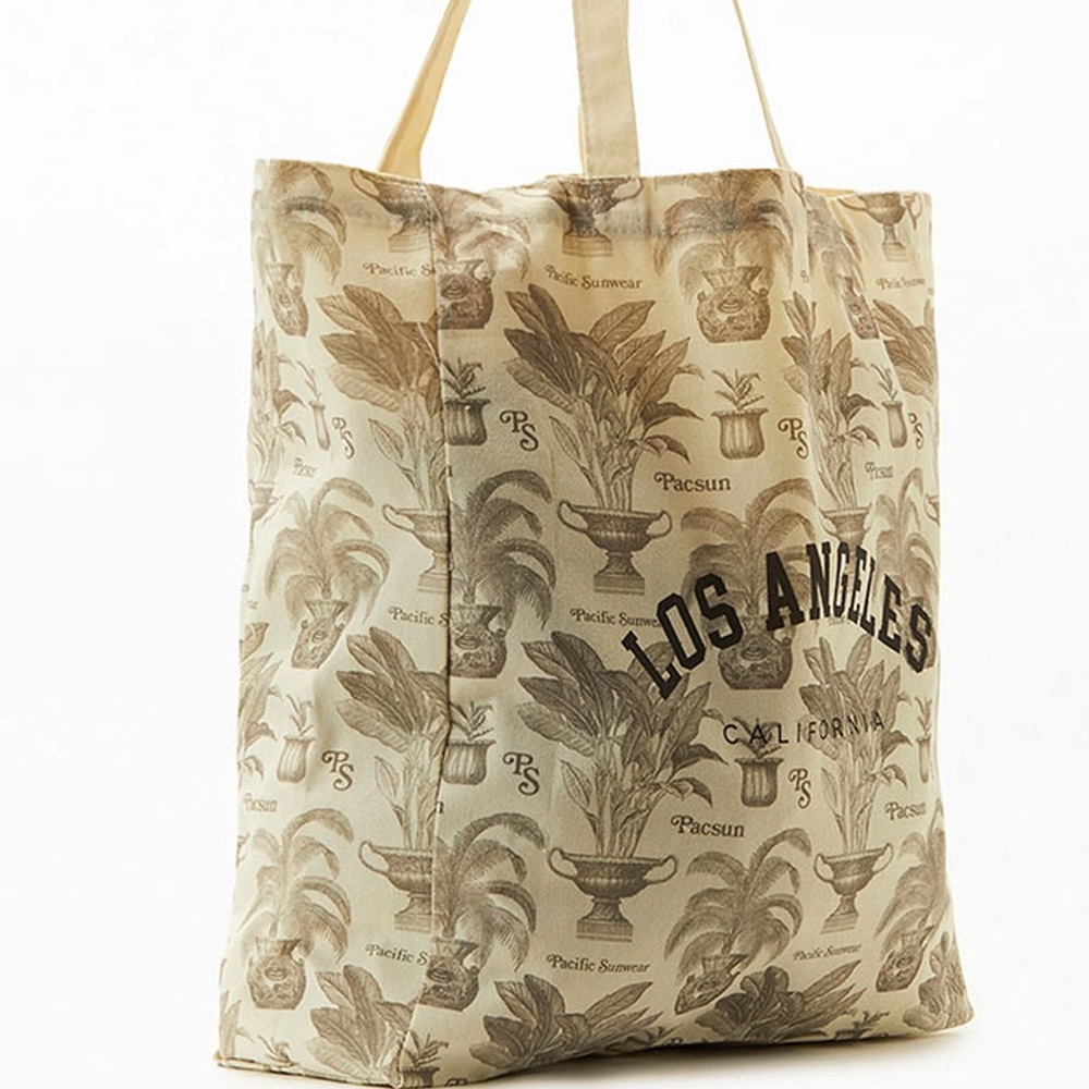 ❗️LAST 1❗️🩷5 For $25🩷 PACSUN Reusable Etoile Monogram Print Tote Bag